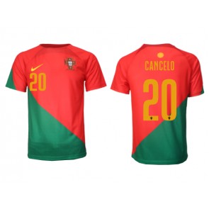 Lacne Muži Futbalové dres Portugalsko Joao Cancelo #20 MS 2022 Krátky Rukáv - Domáci